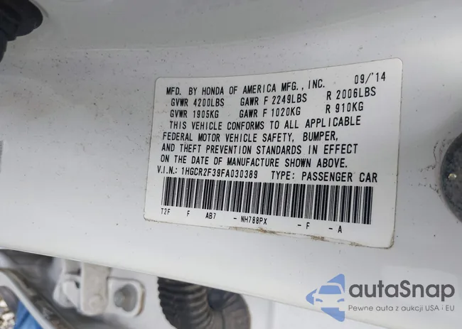 1HGCR2F39FA030389: 42778232