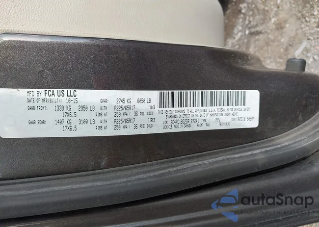 2C4RC1BG2GR187241: 42778407