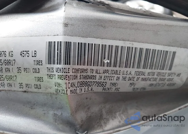 1C4NJDBB8GD779563: 42778412