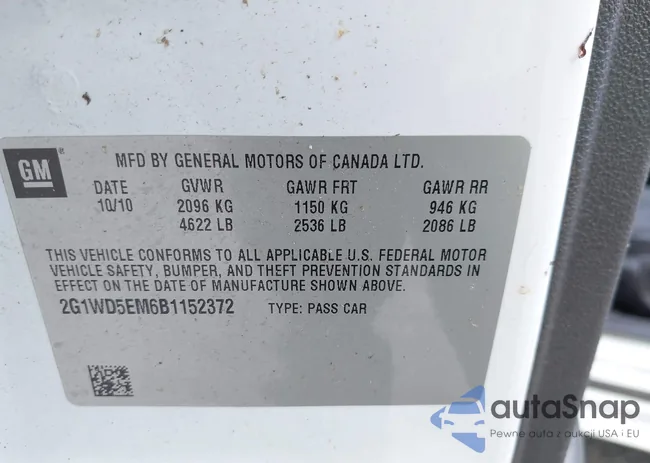 2G1WD5EM6B1152372: 42777669