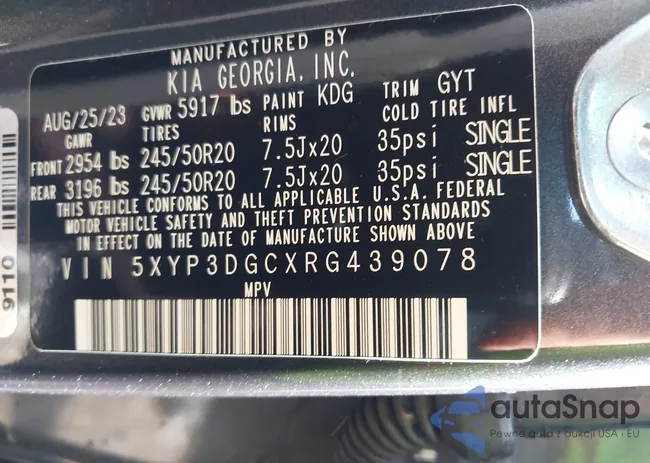 5XYP3DGCXRG439078: 42779405