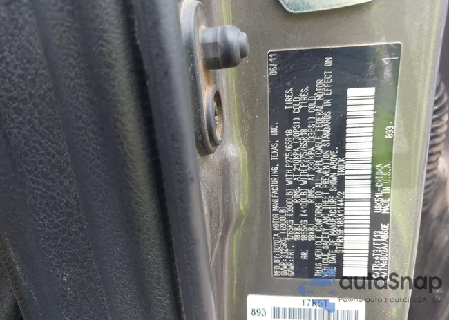 5TFRY5F18BX114402: 42779499