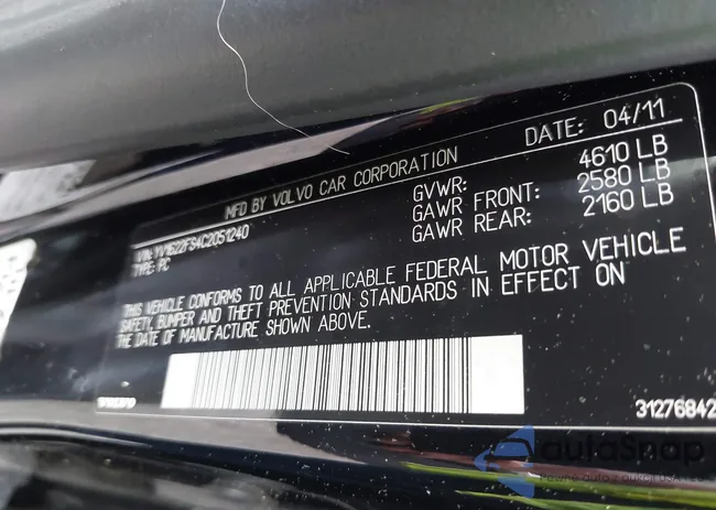 YV1622FS4C2051240: 42778929