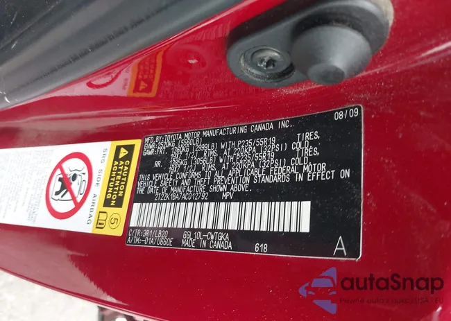 2T2ZK1BA7AC012792: 42779659