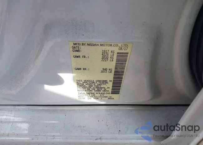 1N4AL3AP9HC494030: 42779767