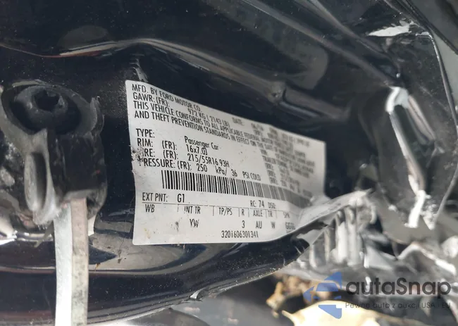 1FADP3F23GL363642: 42780833