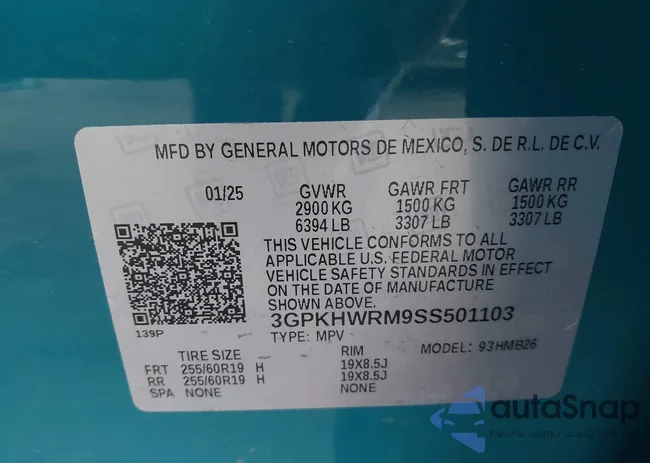 3GPKHWRM9SS501103: 42780920