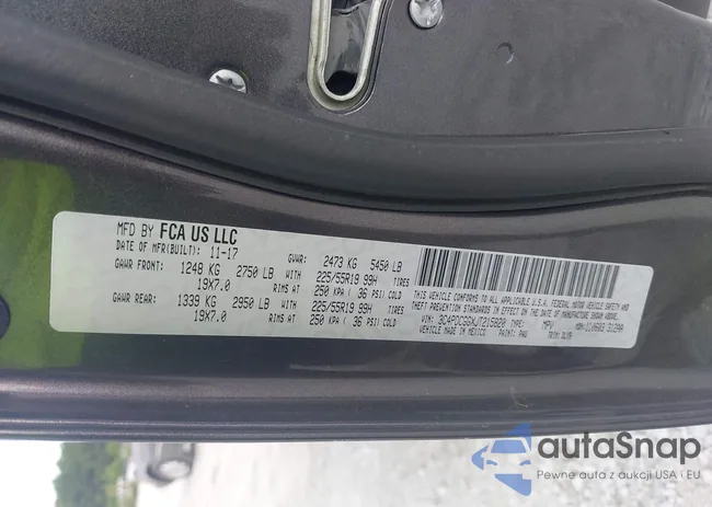 3C4PDCGGXJT215820: 42782550