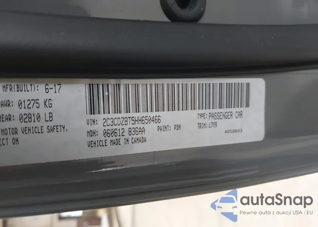 2C3CDZBT5HH650466: 42783097