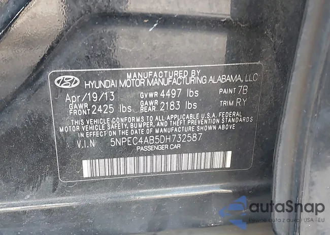 5NPEC4AB5DH732587: 42782618