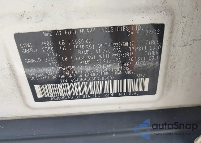 4S4BRBCC6D3288008: 42782638