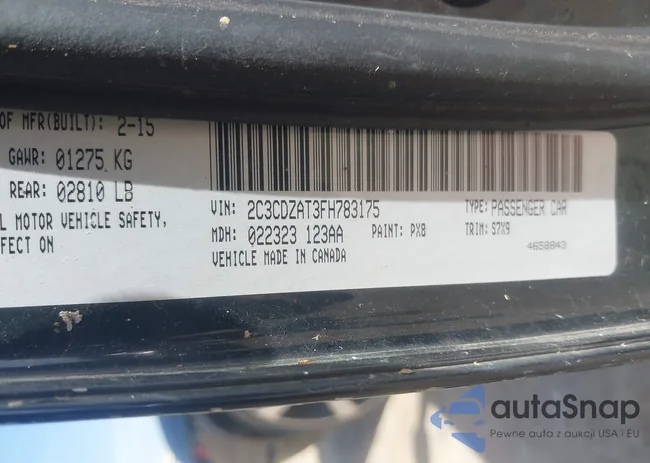 2C3CDZAT3FH783175: 42782703