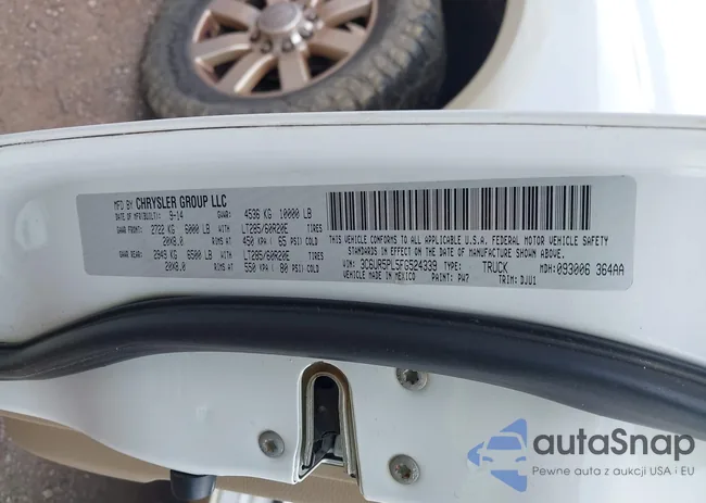 3C6UR5PL5FG524339: 42782915