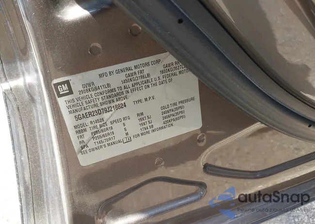 5GAER23D79J218824: 42784034