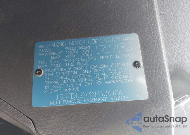 JS3TD02V3N4104106: 42784054