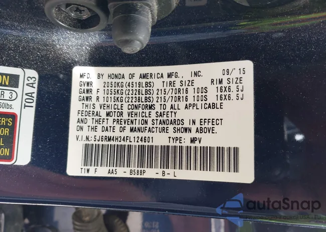 5J6RM4H34FL124601: 42784241