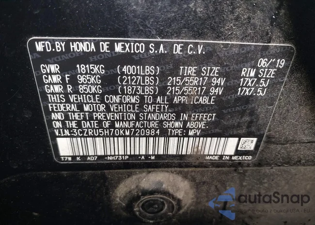 3CZRU5H70KM720984: 42784667