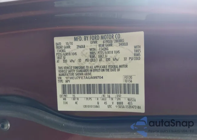 1FMEU7FE7AUA99704: 42784822