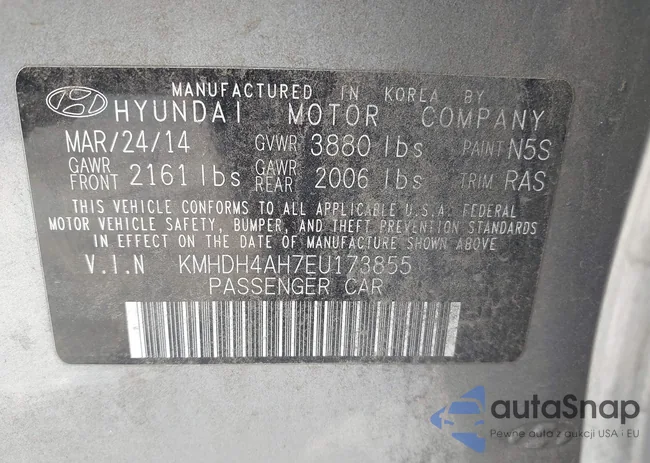 KMHDH4AH7EU173855: 42785983