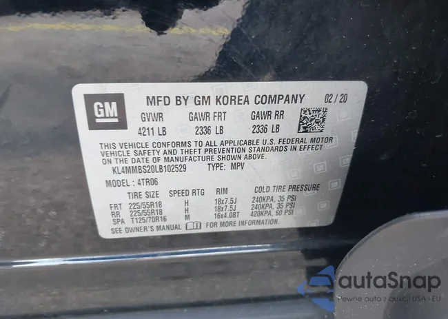 KL4MMBS20LB102529: 42786043