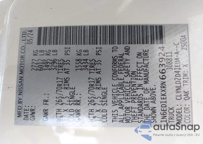 1N6ED1EKXRN663924: 42786098