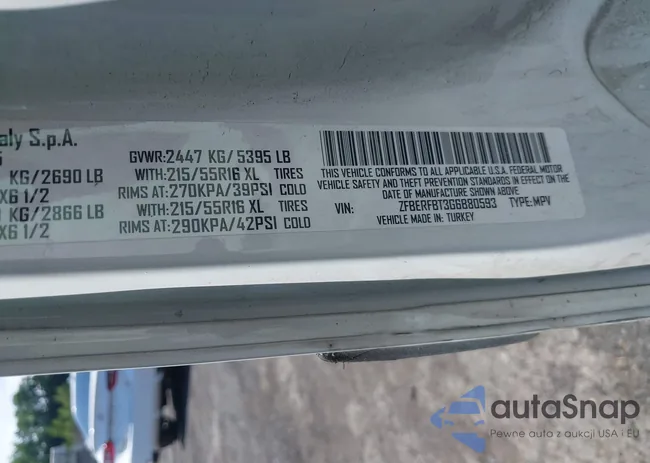 ZFBERFBT3G6B80593: 42786237