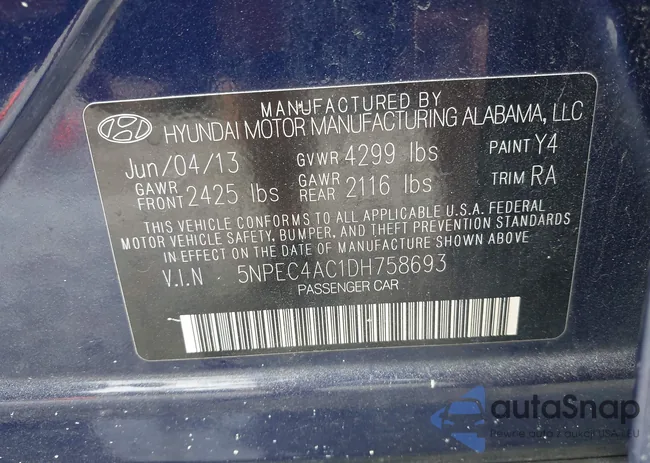 5NPEC4AC1DH758693: 42785671