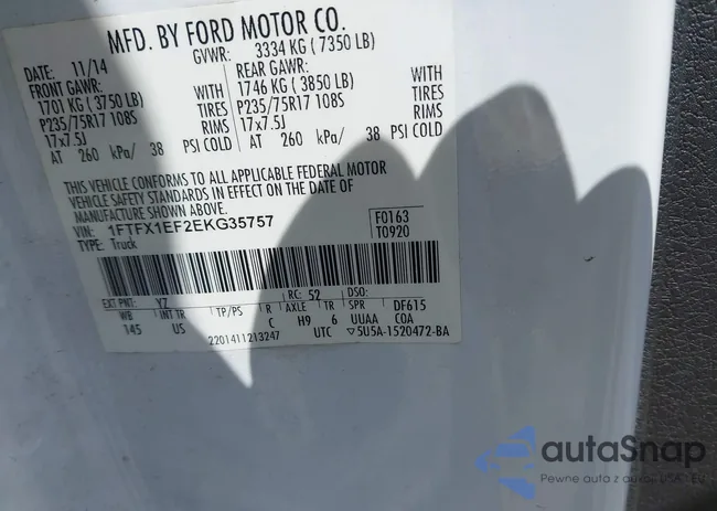 1FTFX1EF2EKG35757: 42787040