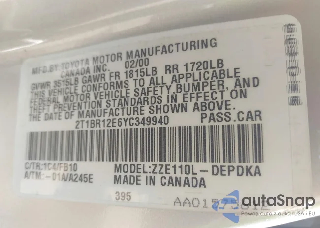 2T1BR12E6YC349940: 42787451