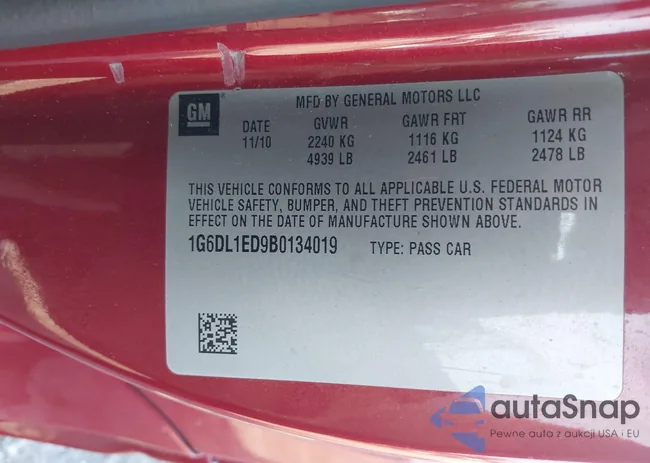 1G6DL1ED9B0134019: 42786698