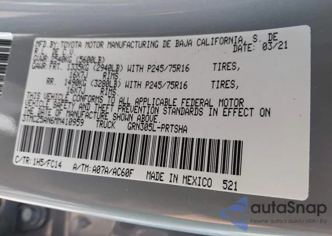 3TMCZ5AN6MM410959: 42786817