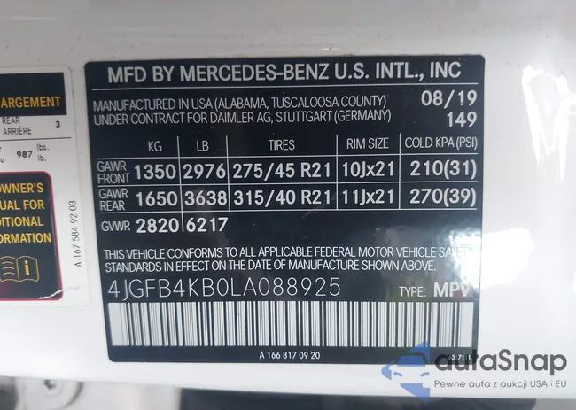 4JGFB4KB0LA088925: 42788044