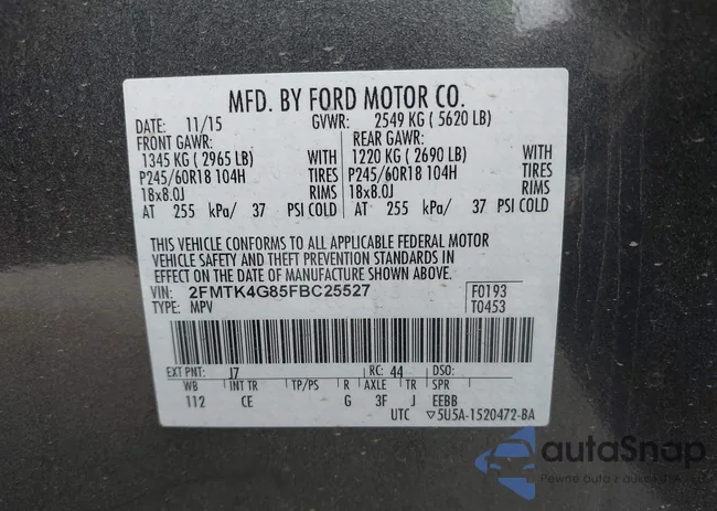 2FMTK4G85FBC25527: 42788175