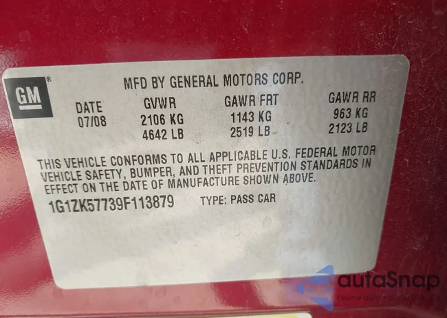 1G1ZK57739F113879: 42788204