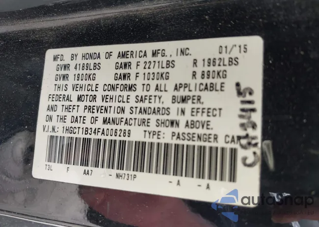 1HGCT1B34FA006289: 42788355