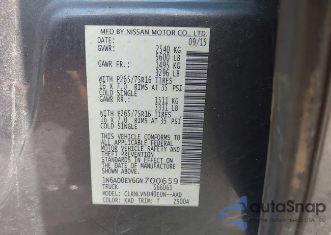 1N6AD0EV6GN700659: 42788448