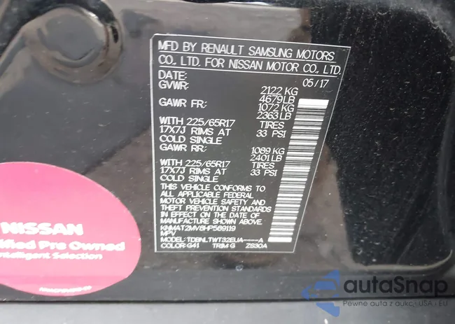 KNMAT2MV8HP589119: 42788510