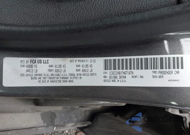 1C3CCCAB1FN671070: 42787688