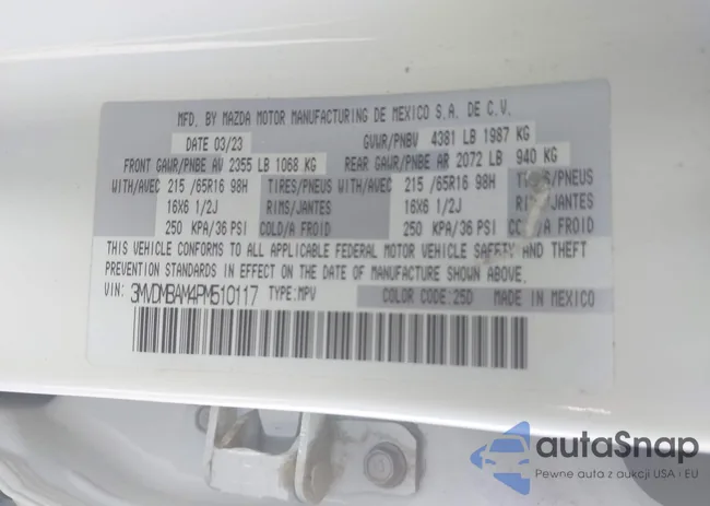 3MVDMBAM4PM510117: 42787769