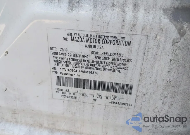 1YVHZ8CB4A5M36370: 42787922