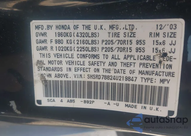 SHSRD78824U219847: 42788994