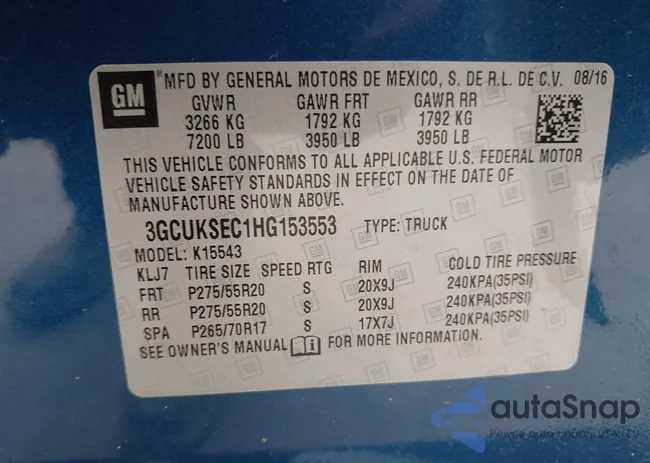 3GCUKSEC1HG153553: 42789071