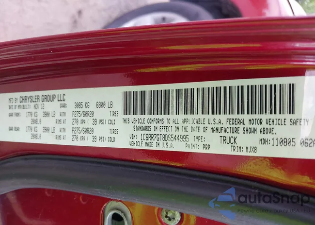 1C6RR7GT8DS544995: 42789266