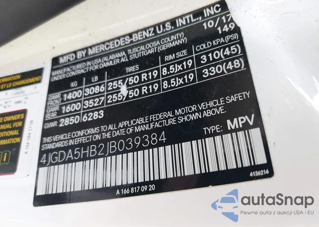 4JGDA5HB2JB039384: 42789291