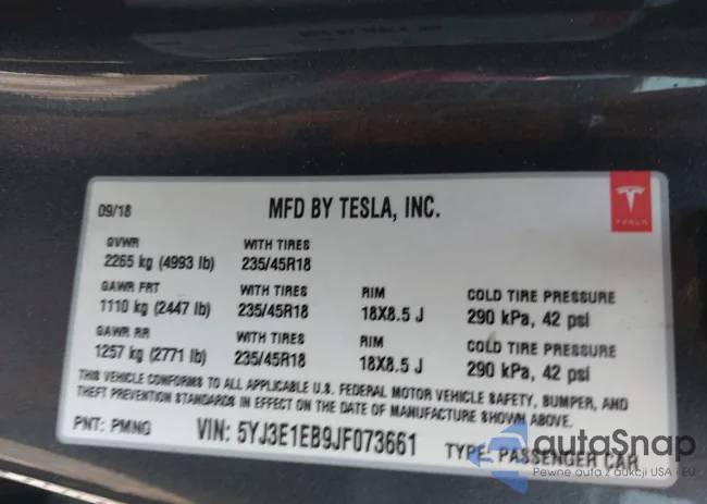 5YJ3E1EB9JF073661: 42789445