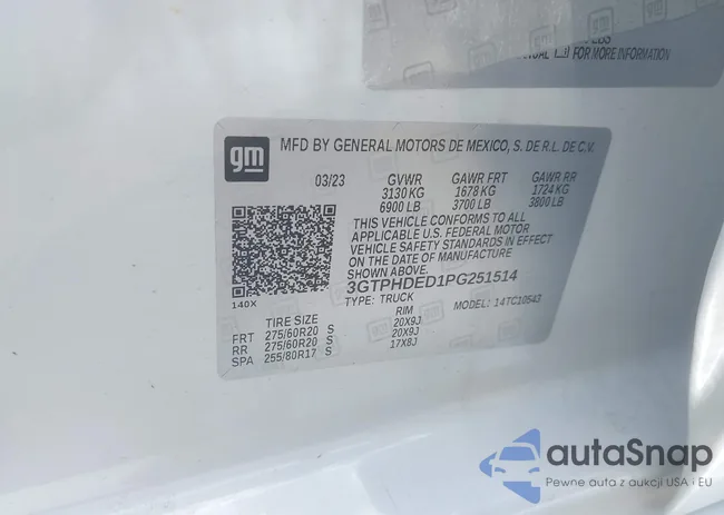 3GTPHDED1PG251514: 42788627