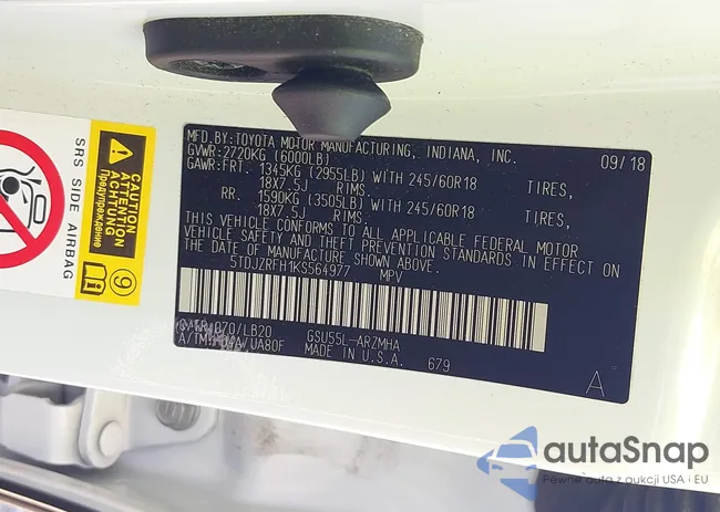 5TDJZRFH1KS564977: 42790251