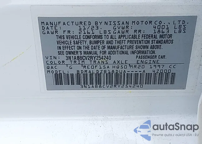 3N1AB8CV2RY254240: 42790380