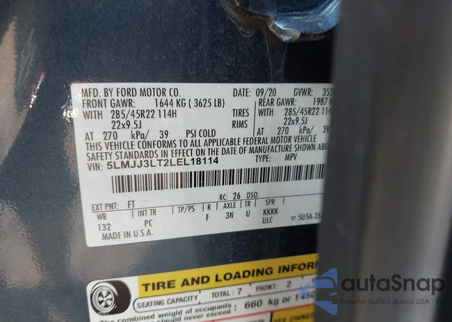 5LMJJ3LT2LEL18114: 42790418