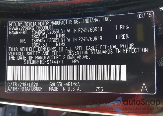 5TDJKRFH3FS144471: 42790558